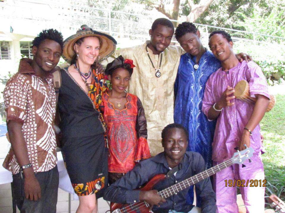 Le groupe au Novotel de Conakry